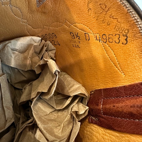 Vintage Lucchese L8009 full quill ostrich men’s 9.5D - Picture 5 of 5